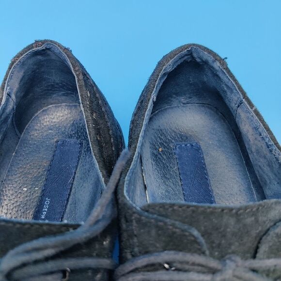 Joseph Abboud Suede Wingtip Brogue Oxford Shoes Men’s Size 11.5 Charcoal Black main image 11